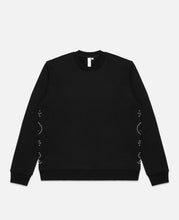 Paisley Studded Sweatshirt (Black)