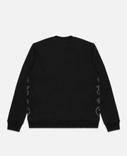 Paisley Studded Sweatshirt (Black)