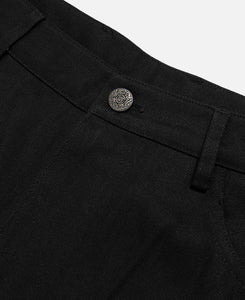 Paisley Studded Twill Pants (Black)