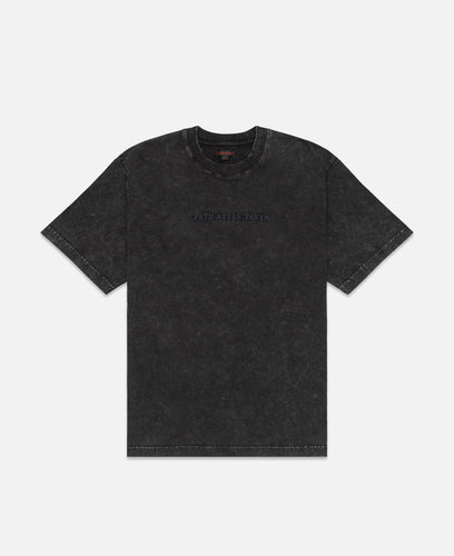 Path Never Taken Heavy Washed T-Shirt (Black)