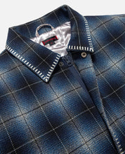 Quilted Patchwork Jacket (Blue)