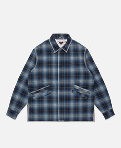 Quilted Patchwork Jacket (Blue)