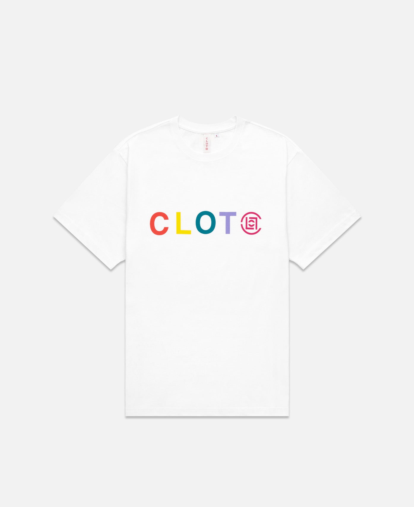 Rainbow Logo T-Shirt (White)