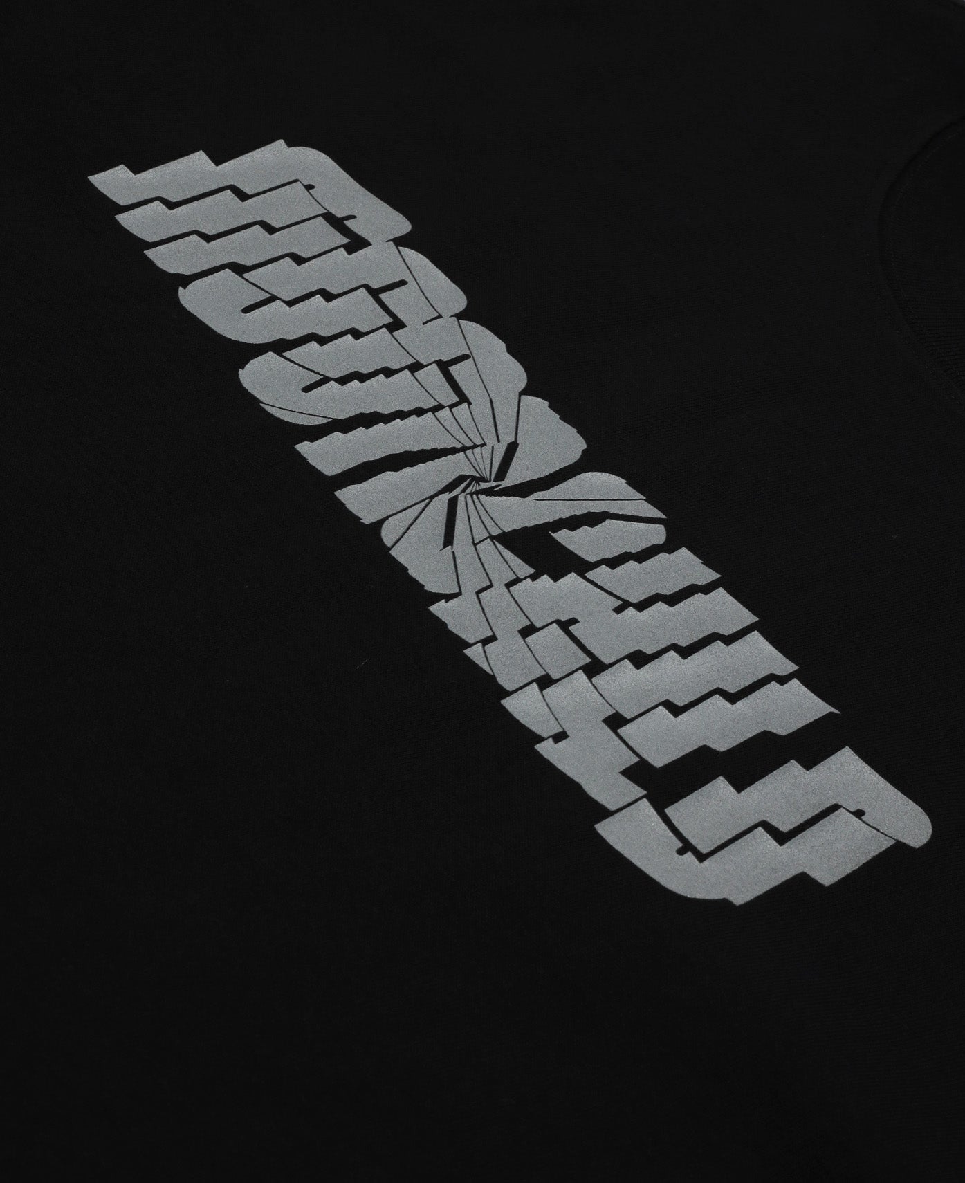 Reflective Logo T-Shirt (Black)