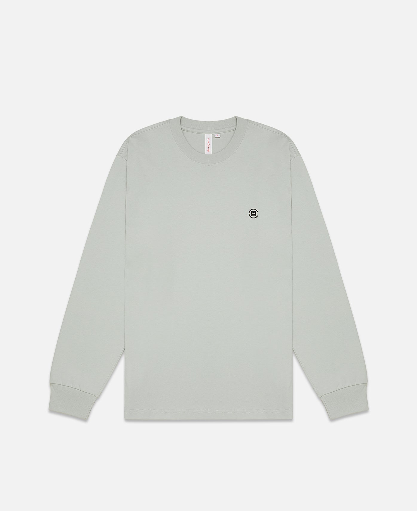 Small Logo L/S T-Shirt (Grey)