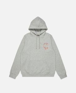 Snake Print Hoodie (Grey)