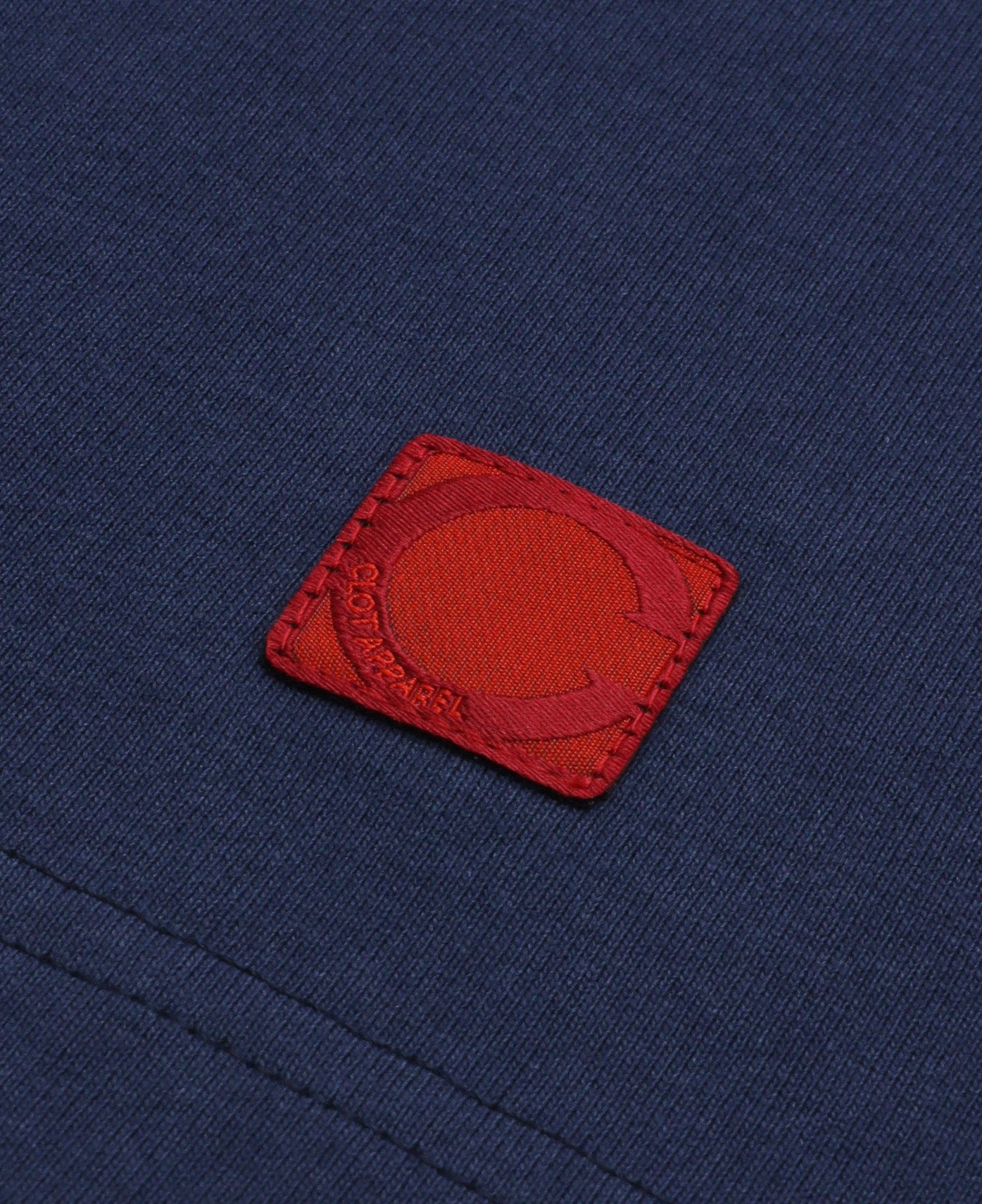 Trapezoid Pattern T-Shirt (Navy)