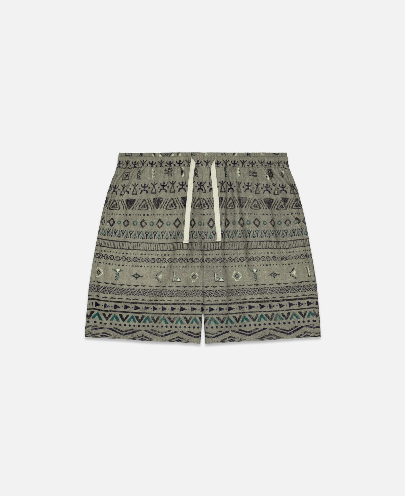 Tribal Shorts (Beige)