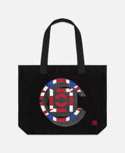 Union Flag Tote Bag (Black)
