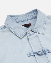 Washed Chinese Shirt (Blue)
