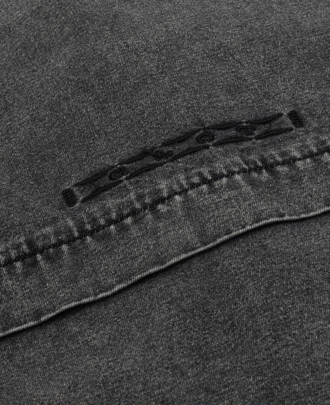 Washed Oversize Shirt (Grey)