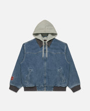 Worker Hooded Jacket (Blue)