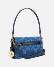 Coach Clot Tabby Shoulder Bag 26 In Maxi Signature Denim (Indigo)