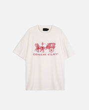 Coach Clot Horse And Carriage Relaxed T-Shirt (White)