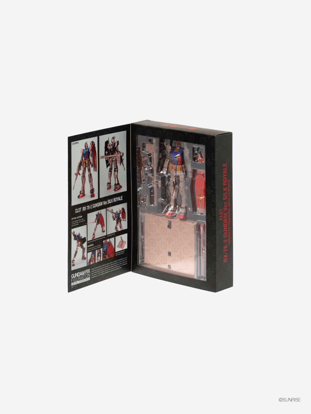 Gundam Fix Figuration Metal Composite CLOT RX-78-2 GUNDAM Ver.Silk Royale (Rose Gold)