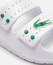 Serve Strap Slippers (White)