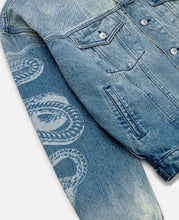 Washed Denim Jacket (Blue)