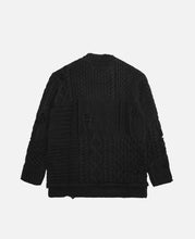 Patchwork Savage Sweater (Black)