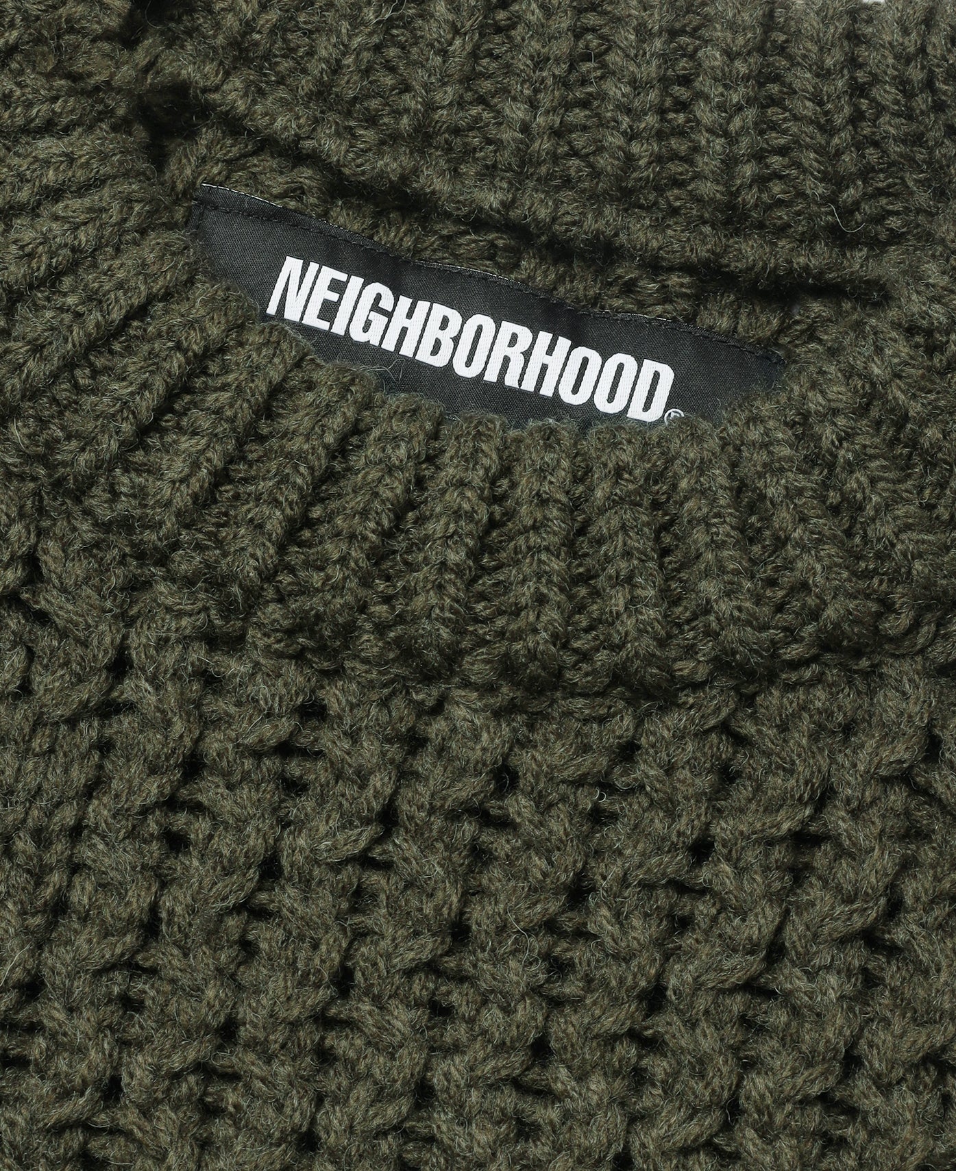 Patchwork Savage Sweater (Olive)