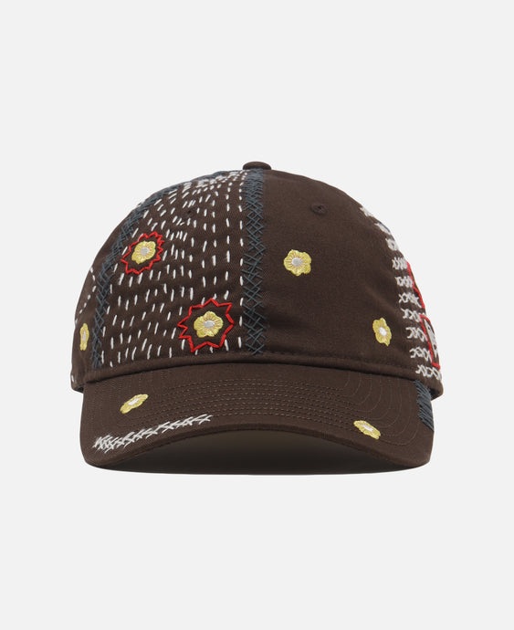 CLOT x SASHIKO GALS Baseball Cap (Brown)