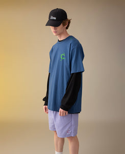 Bamboo Logo C T-Shirt (Navy)