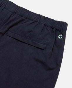 Belted Shorts With CLOTTEE Embroidery (Black)