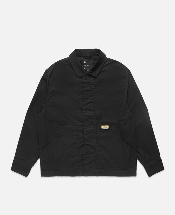 Twill Worker Jacket (Black)