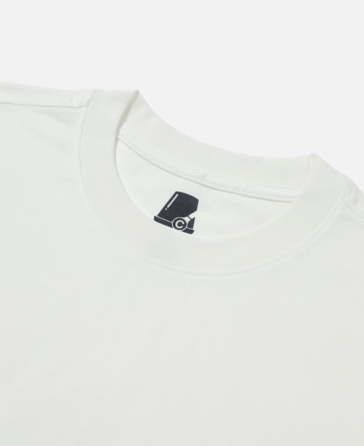 Clottee X Bucketman T-Shirt (Black & White)