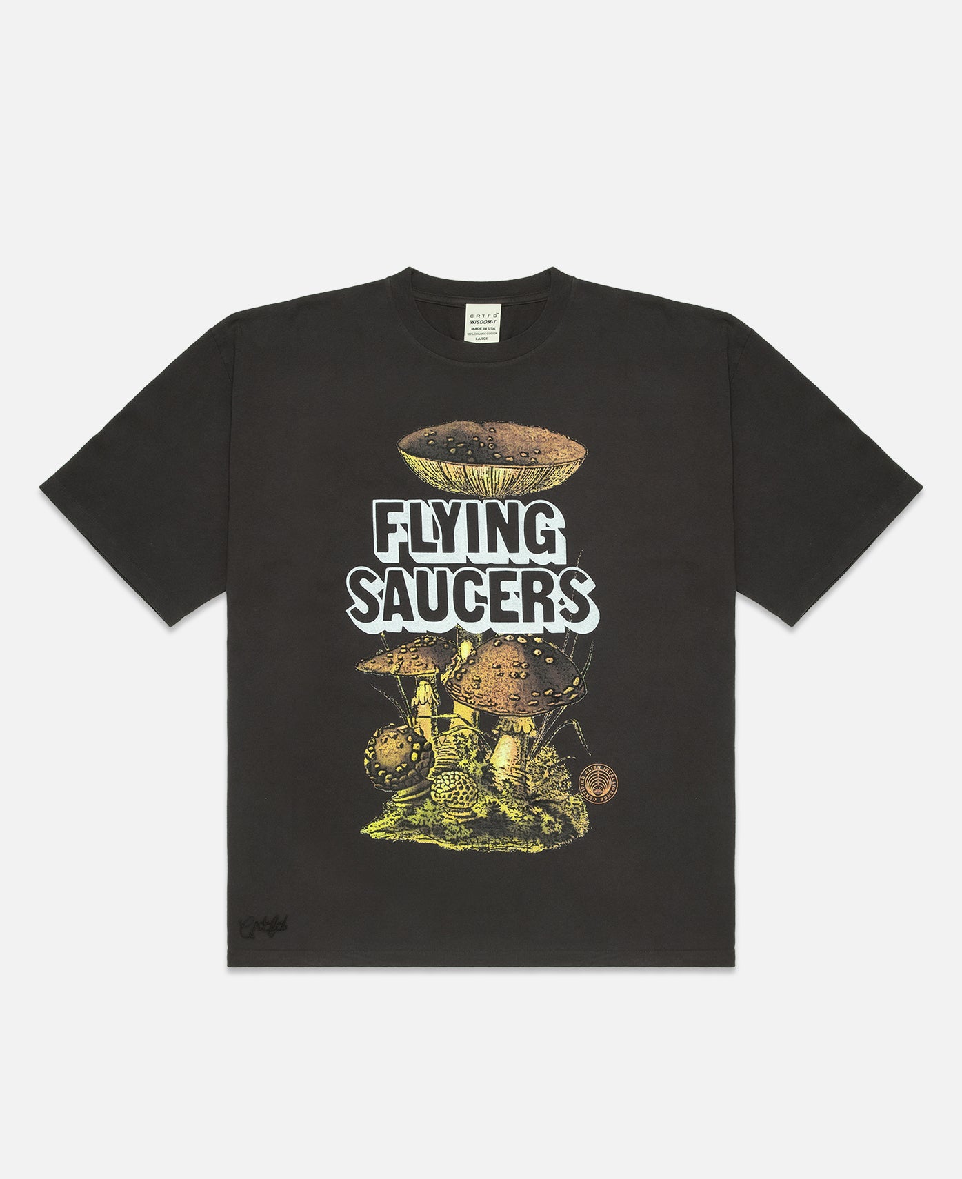 Flying Saucers T-Shirt (Black)