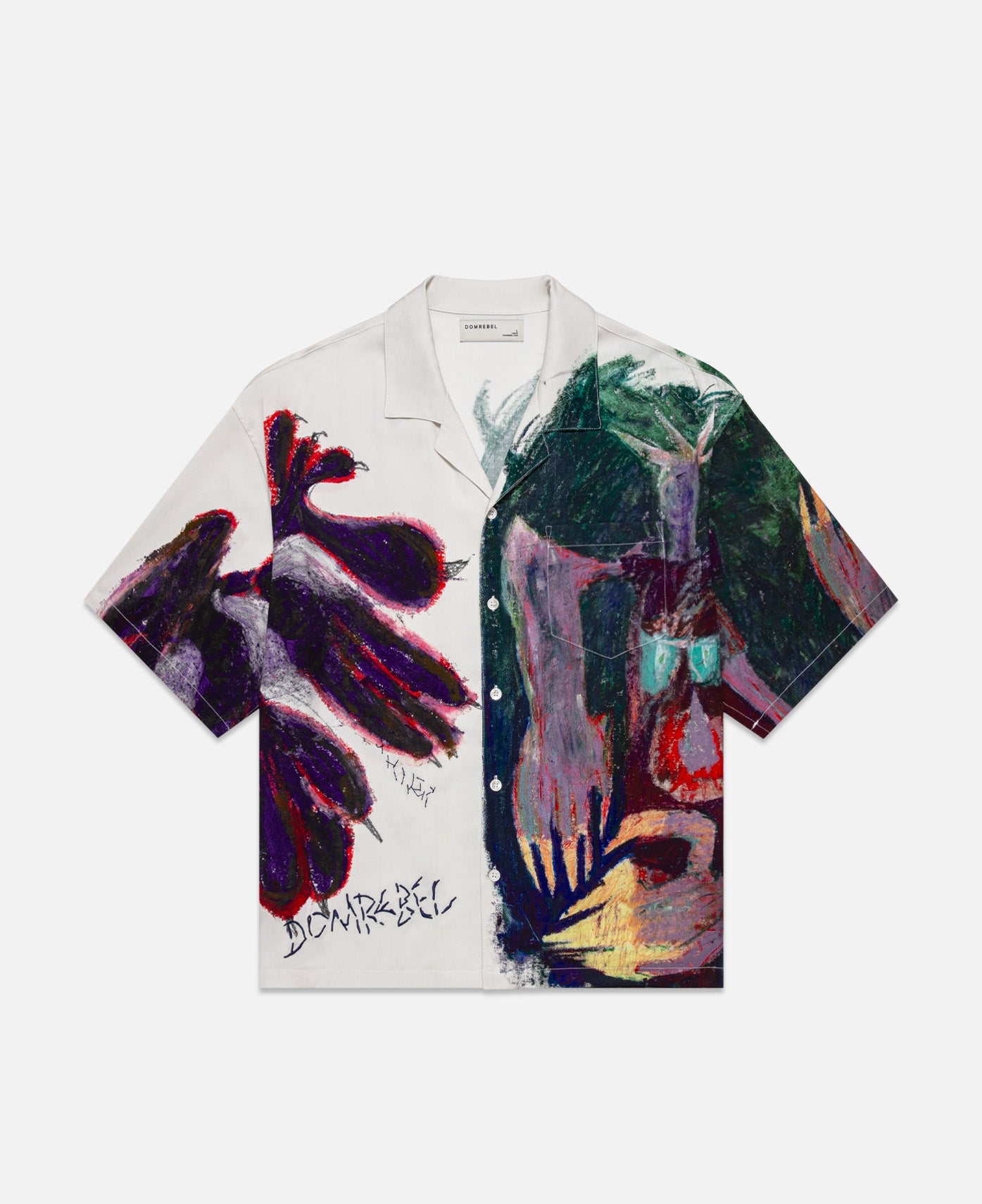 Creature Camp Collar Shirt (Beige)