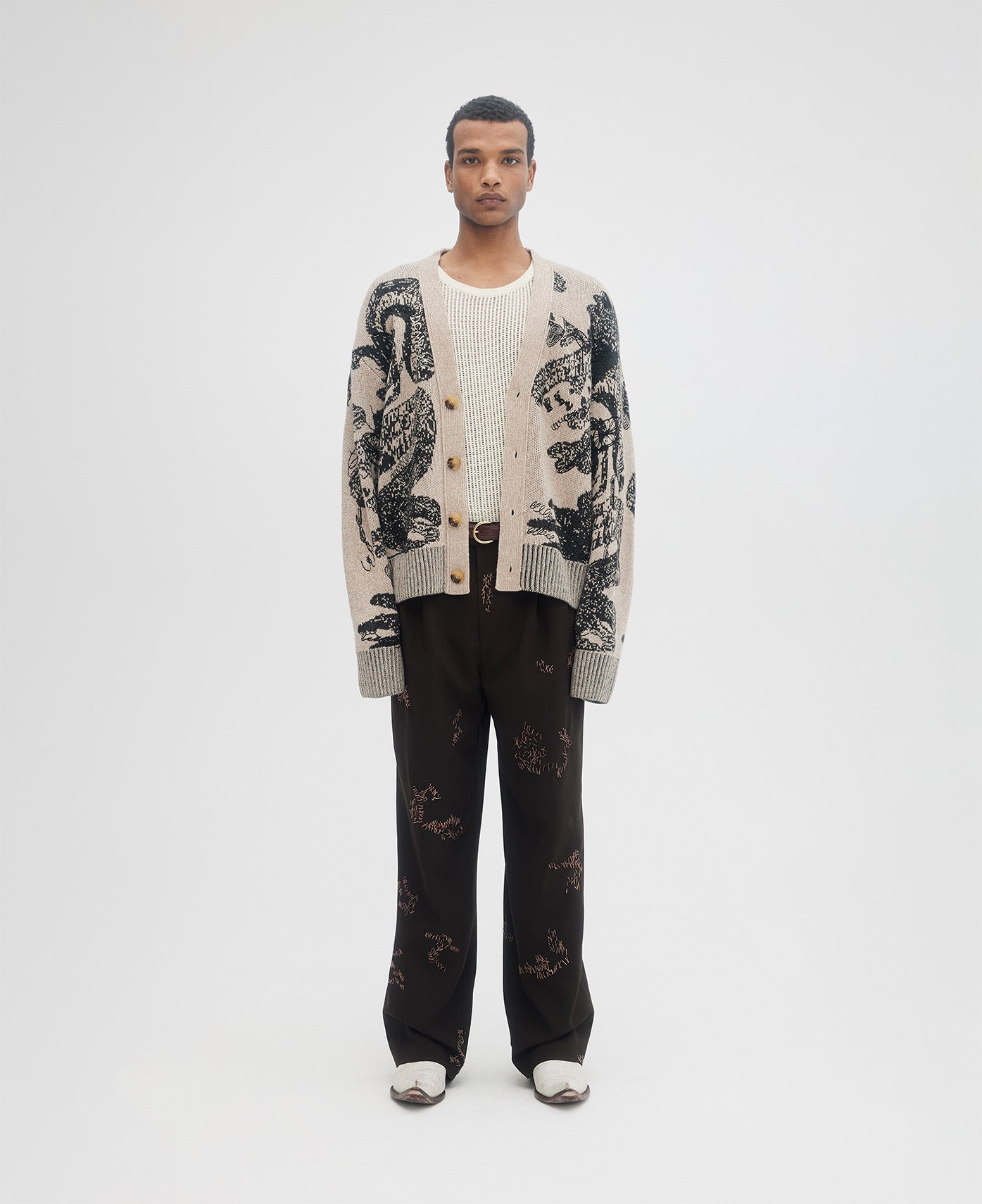 Hao Cardigan (Beige)