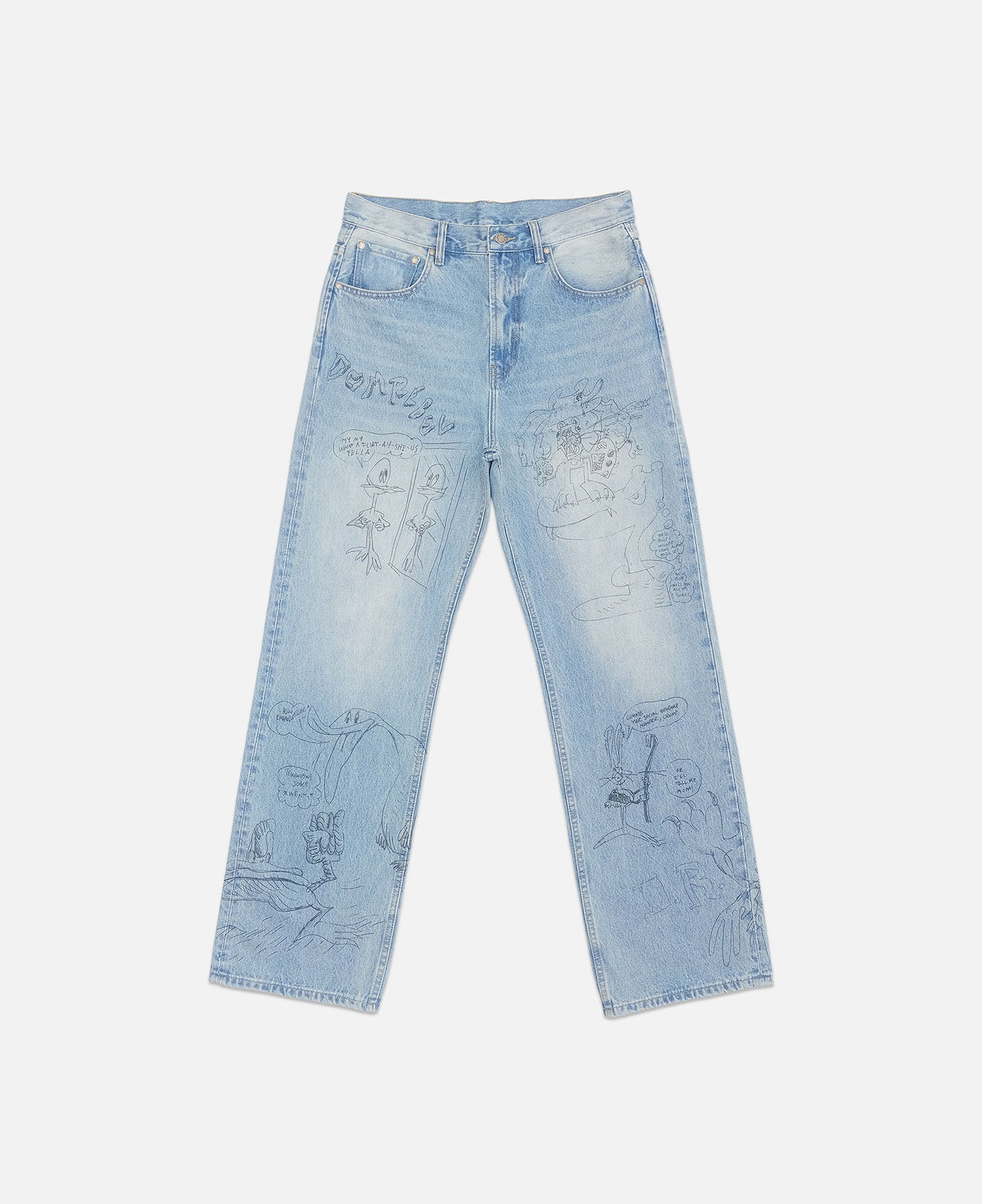 Scribs Bootcut Jeans (Blue)