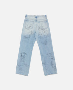 Scribs Bootcut Jeans (Blue)