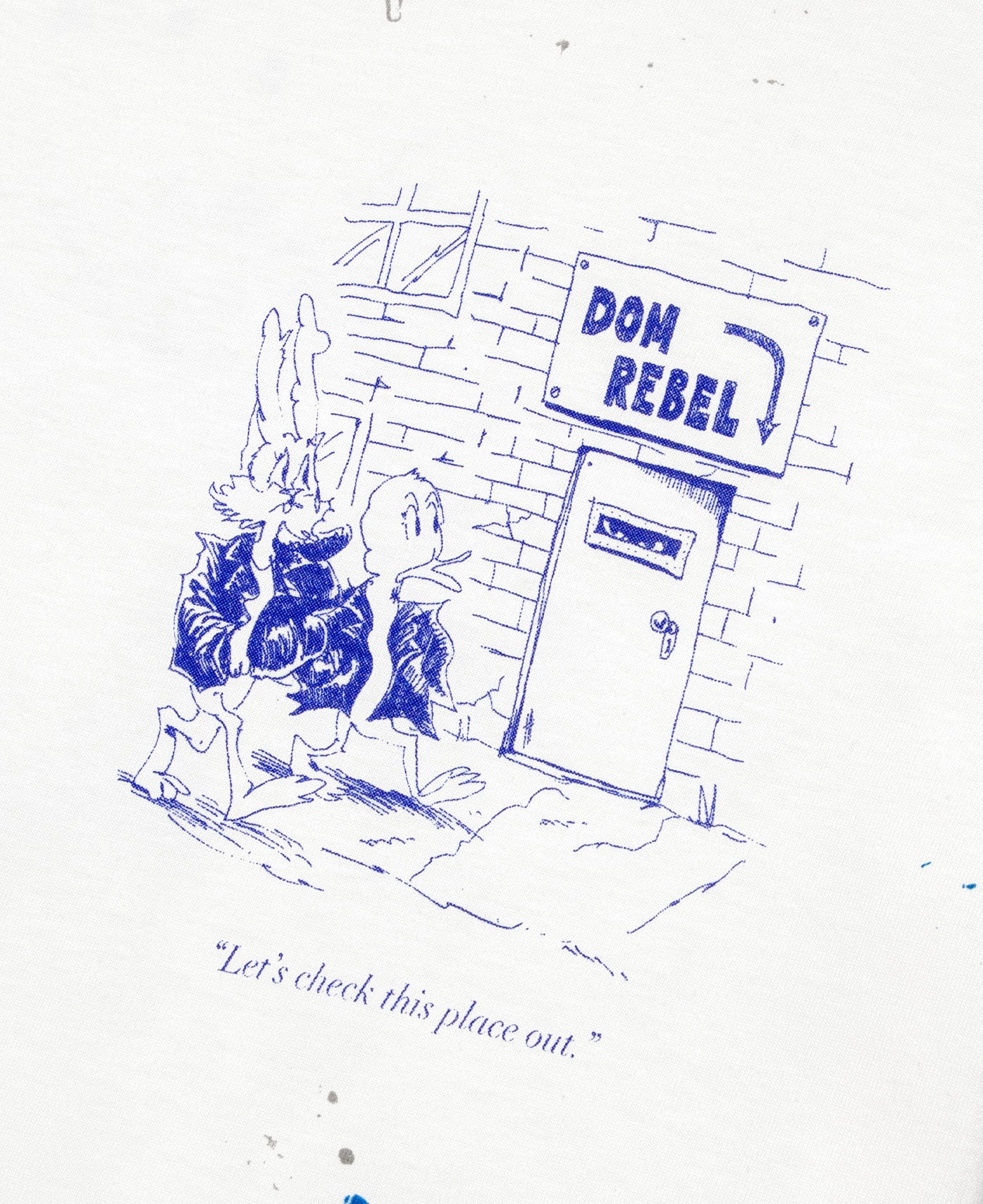 Scuff Door T-Shirt (White)