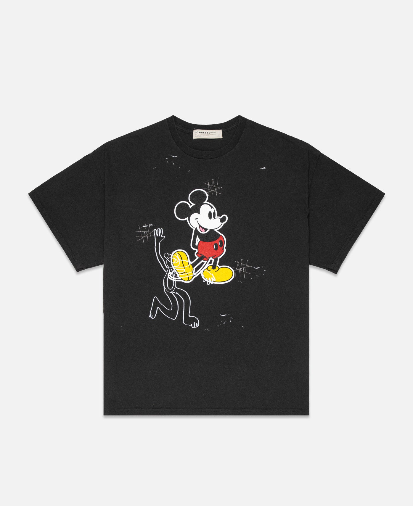 Vintage Mickey T-Shirt (Black)