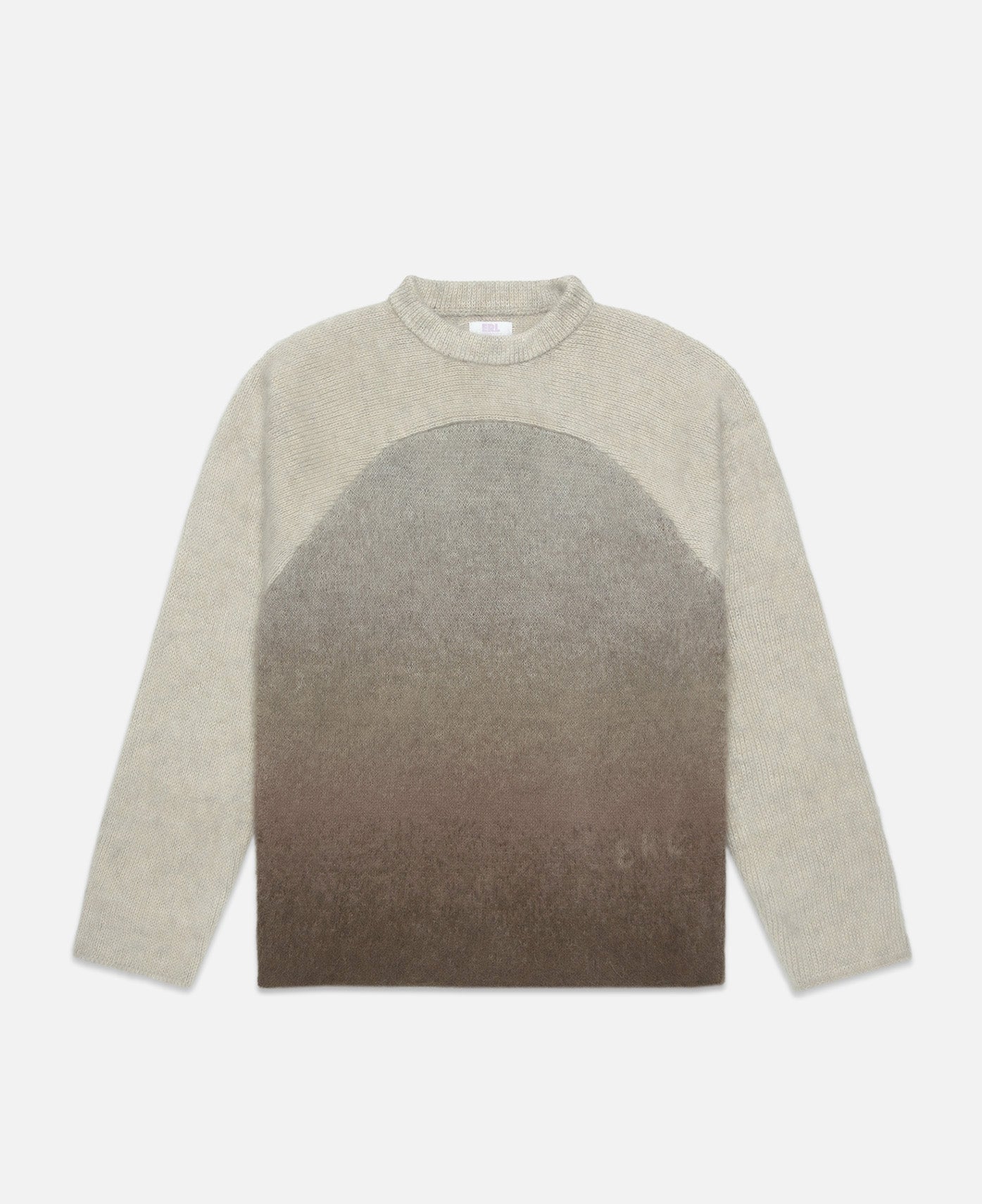 Unisex Gradient Rainbow Sweater (Brown)
