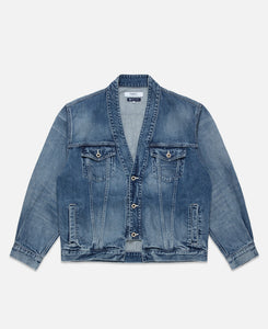 Denim Haori Jacket 3yr Wash (Blue)