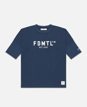 Logo Wide T-Shirt (Navy)