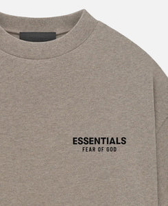 Jersey Crewneck T-Shirt (Heather Grey)