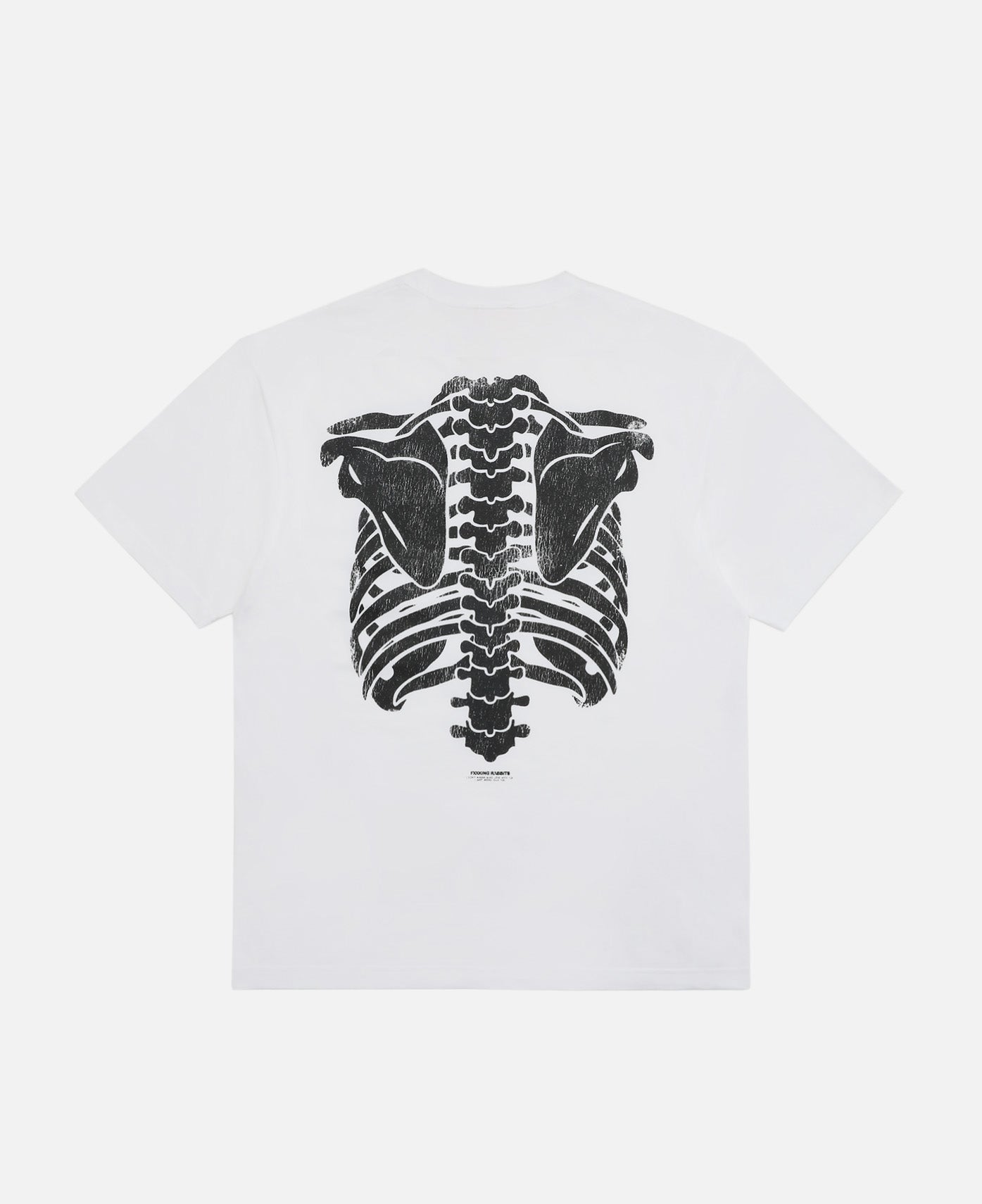 Bone Garment Dye T-Shirt (White)