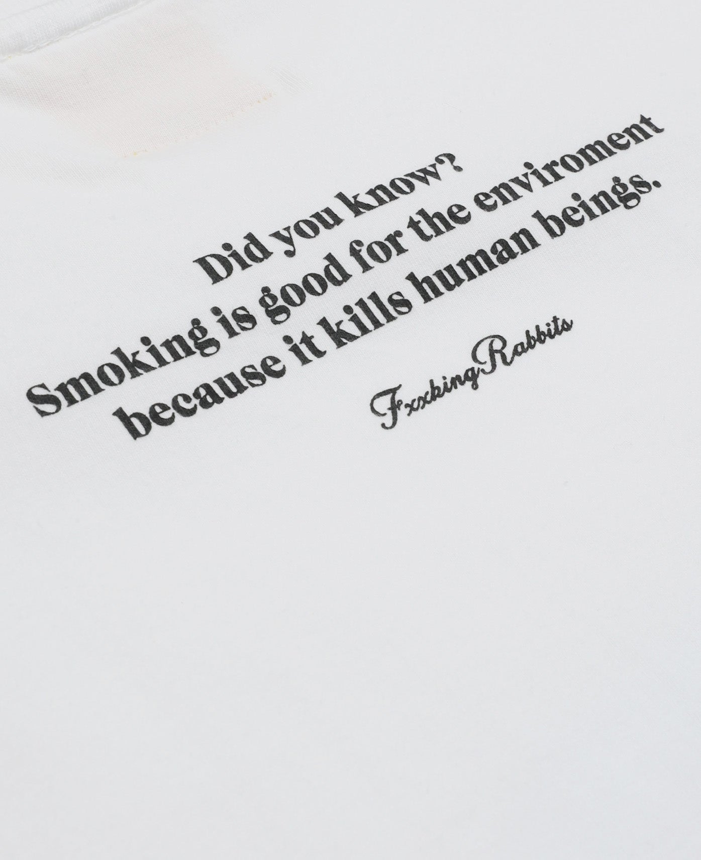 Did You Know T-Shirt (White)