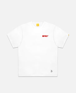 Embroidery Dharma Rabbit T-Shirt (White)