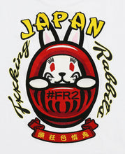 Embroidery Dharma Rabbit T-Shirt (White)