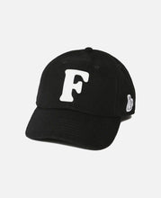 F Embroidery Logo Cap  (Black)