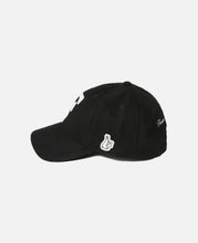 F Embroidery Logo Cap  (Black)