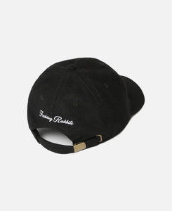 F Embroidery Logo Cap  (Black)