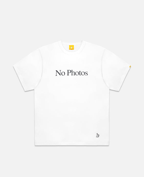 No Photos T-Shirt (White)