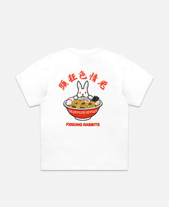 Rabbit Ramen T-Shirt (White)