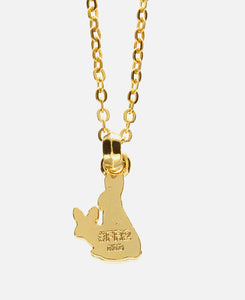 Rabbits Icon Necklace (Gold)