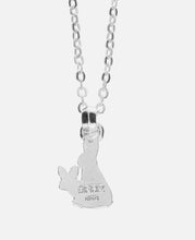 Rabbits Icon Necklace (Silver)